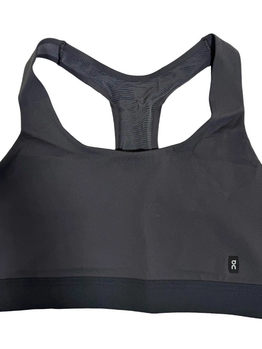 On Sports Bra Women's Large Core Racerback Run On Clouds Mesh Running Gym